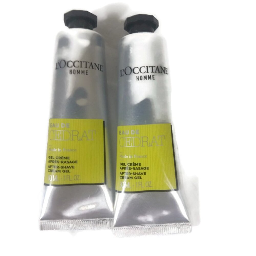 L'Occitane CEDRAT Men's After Shave Cream Gel 30ML X 2 (Total 60ML)NEW